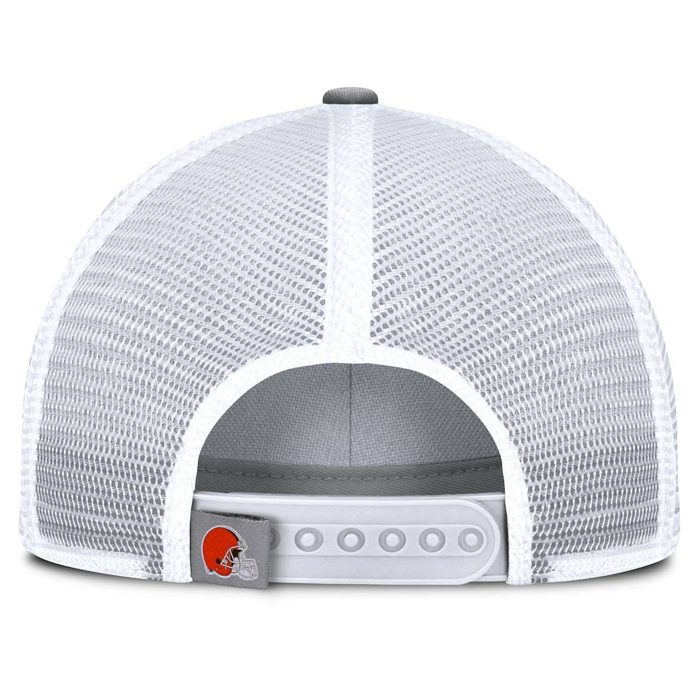 Cleveland Browns Singleback Trucker Adjustable Hat Gray | Fanatics