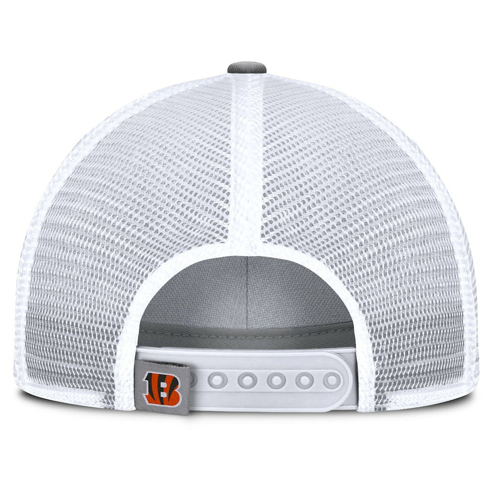 Cincinnati Bengals Singleback Trucker Adjustable Hat Gray | Fanatics