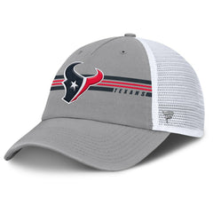 Houston Texans Singleback Trucker Adjustable Hat Gray | Fanatics