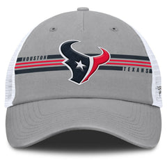 Houston Texans Singleback Trucker Adjustable Hat Gray | Fanatics