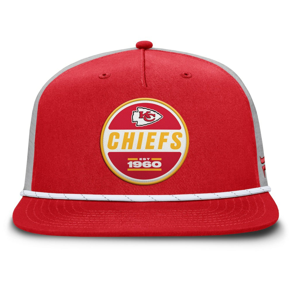 Kansas City Chiefs Edge Rush Trucker Adjustable Hat Red/Gray | Fanatics