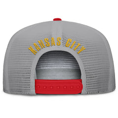 Kansas City Chiefs Edge Rush Trucker Adjustable Hat Red/Gray | Fanatics