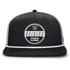 Las Vegas Raiders Edge Rush Trucker Adjustable Hat Black/Gray | Fanatics