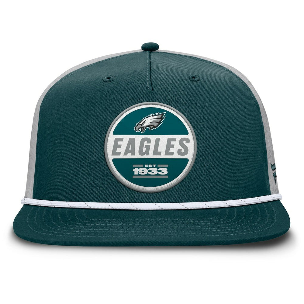 Philadelphia Eagles Edge Rush Trucker Adjustable Hat Midnight Green/Gray | Fanatics