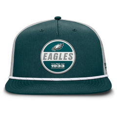 Philadelphia Eagles Edge Rush Trucker Adjustable Hat Midnight Green/Gray | Fanatics