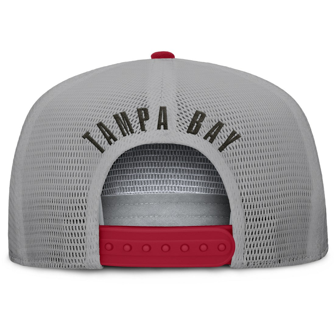 Tampa Bay Buccaneers Edge Rush Trucker Adjustable Hat Red/Gray | Fanatics