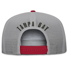 Tampa Bay Buccaneers Edge Rush Trucker Adjustable Hat Red/Gray | Fanatics
