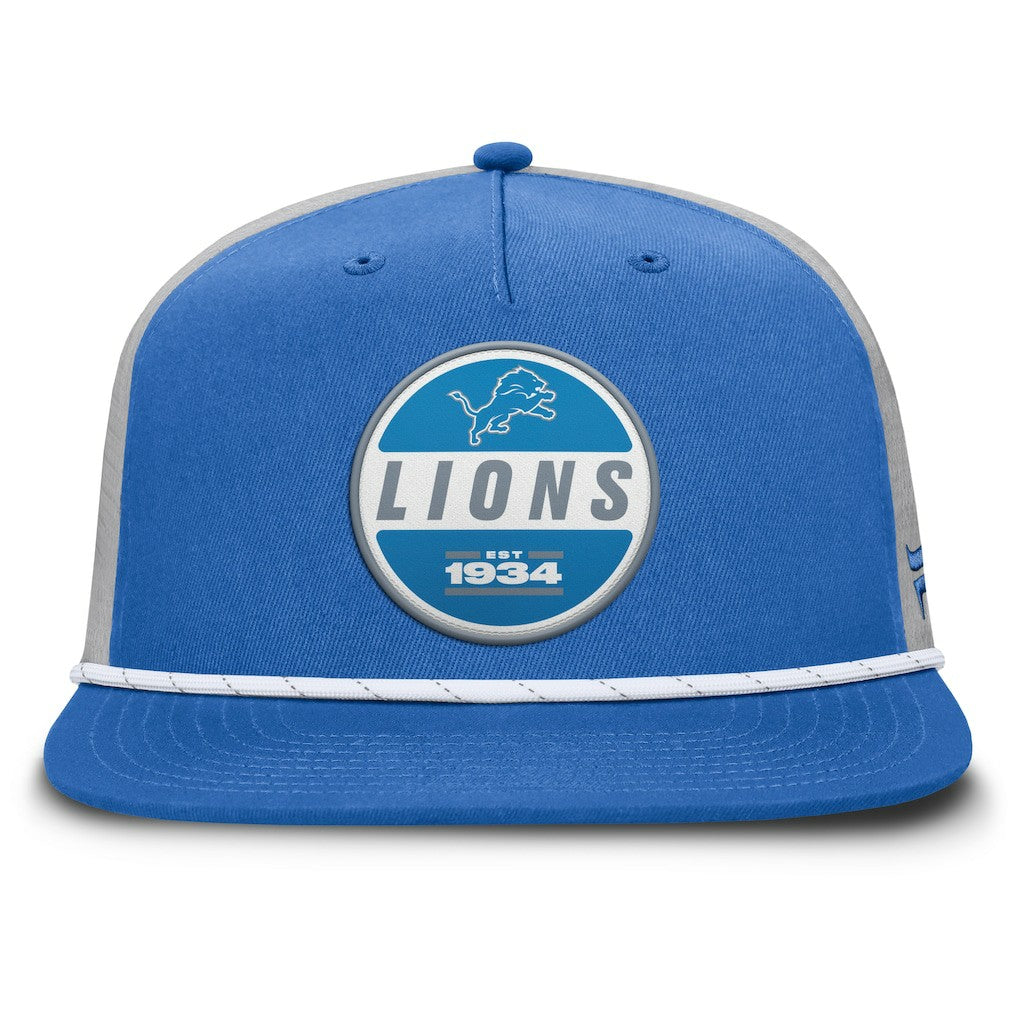 Detroit Lions Edge Rush Trucker Adjustable Hat Blue/Gray | Fanatics