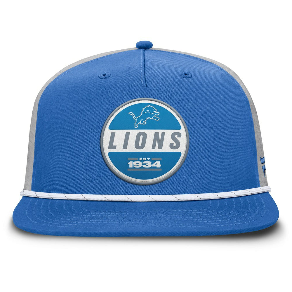 Detroit Lions Edge Rush Trucker Adjustable Hat Blue/Gray | Fanatics