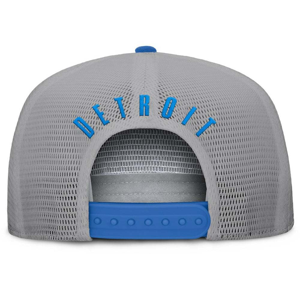 Detroit Lions Edge Rush Trucker Adjustable Hat Blue/Gray | Fanatics
