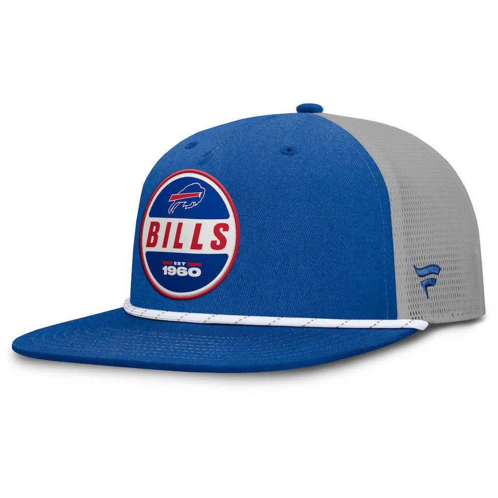 Buffalo Bills Edge Rush Trucker Adjustable Hat Royal/Gray | Fanatics