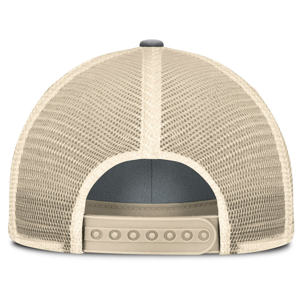 Green Bay Packers Heritage Bootleg Trucker Adjustable Hat Gray | Fanatics