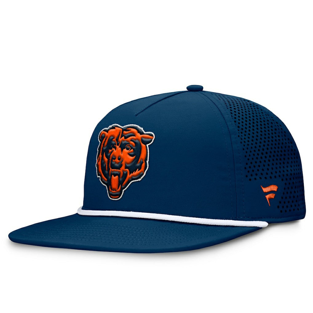 Chicago Bears Cryptic Trucker Adjustable Hat Navy | Fanatics