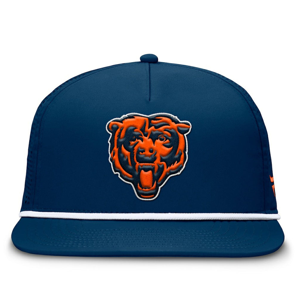 Chicago Bears Cryptic Trucker Adjustable Hat Navy | Fanatics