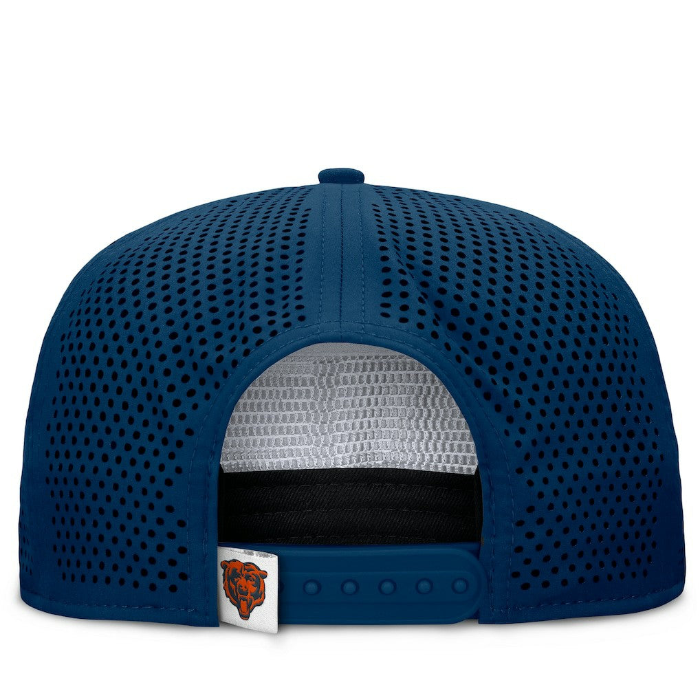 Chicago Bears Cryptic Trucker Adjustable Hat Navy | Fanatics