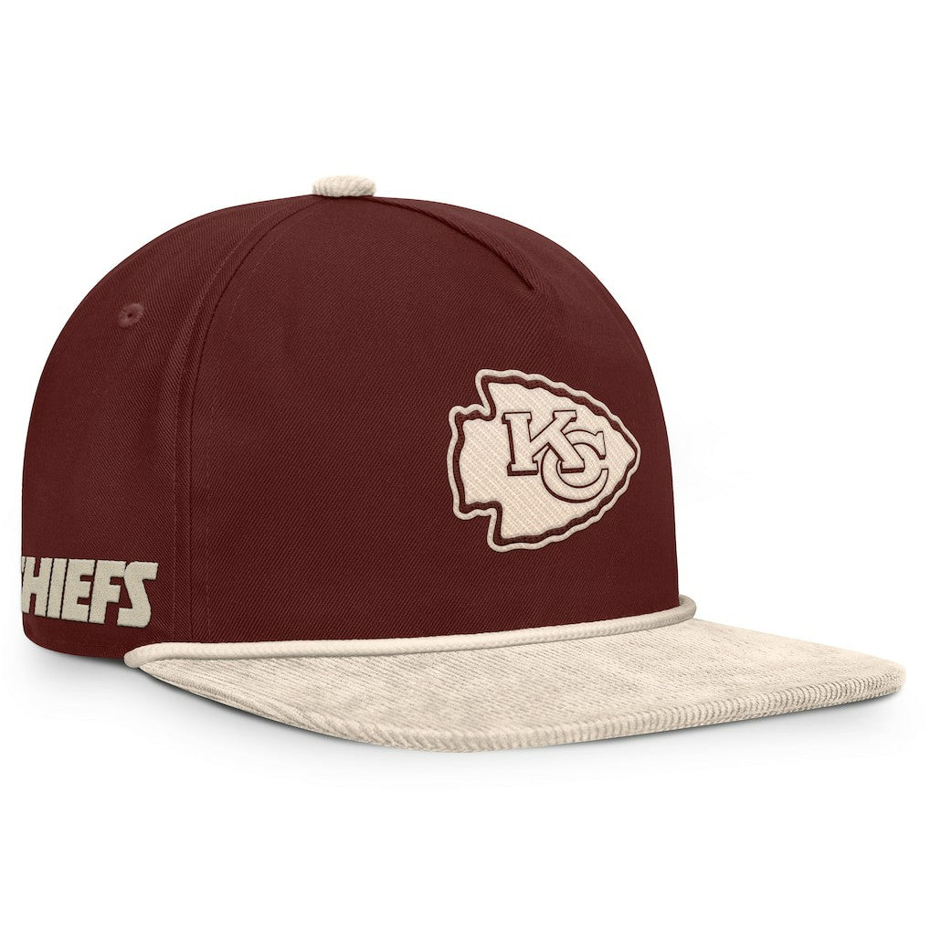 Kansas City Chiefs NFL Reminisce Golfer Adjustable Hat Brown | Fanatics