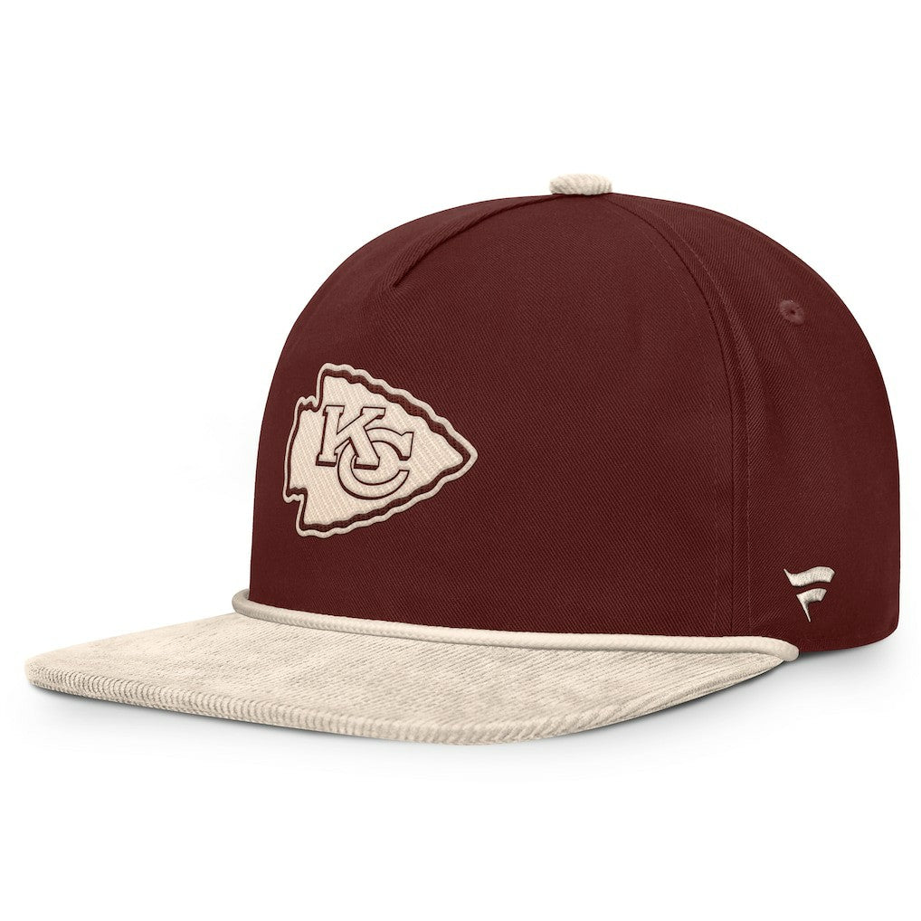 Kansas City Chiefs NFL Reminisce Golfer Adjustable Hat Brown | Fanatics