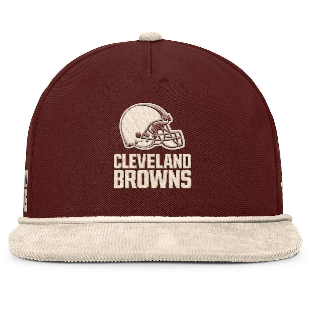 Cleveland Browns NFL Reminisce Golfer Adjustable Hat Brown | Fanatics
