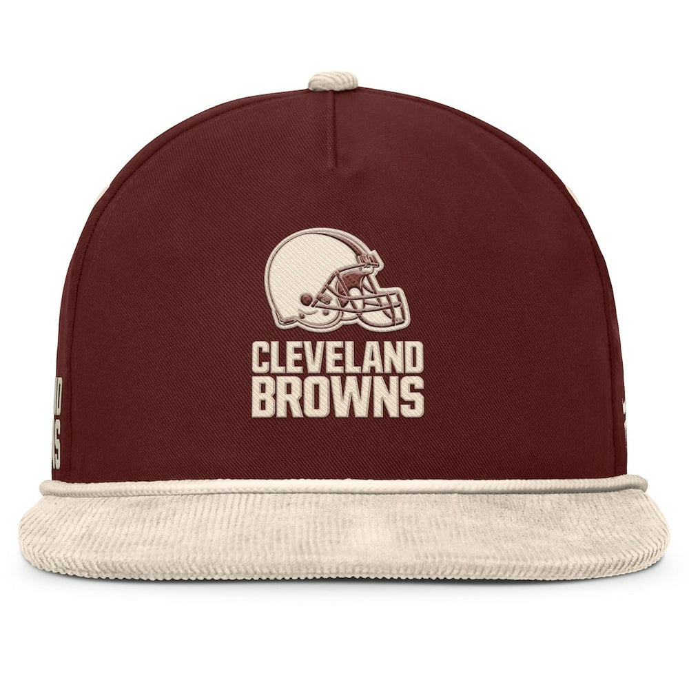 Cleveland Browns NFL Reminisce Golfer Adjustable Hat Brown | Fanatics