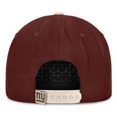 New York Giants NFL Reminisce Golfer Adjustable Hat Brown | Fanatics