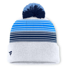 Tennessee Titans Ghost Cuffed Knit Hat with Pom White | Fanatics