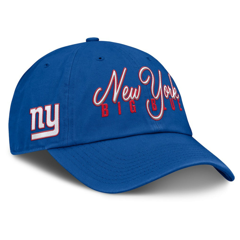 New York Giants Women's Moxie Adjustable Hat Royal | Fanatics