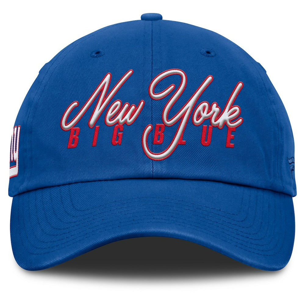 New York Giants Women's Moxie Adjustable Hat Royal | Fanatics