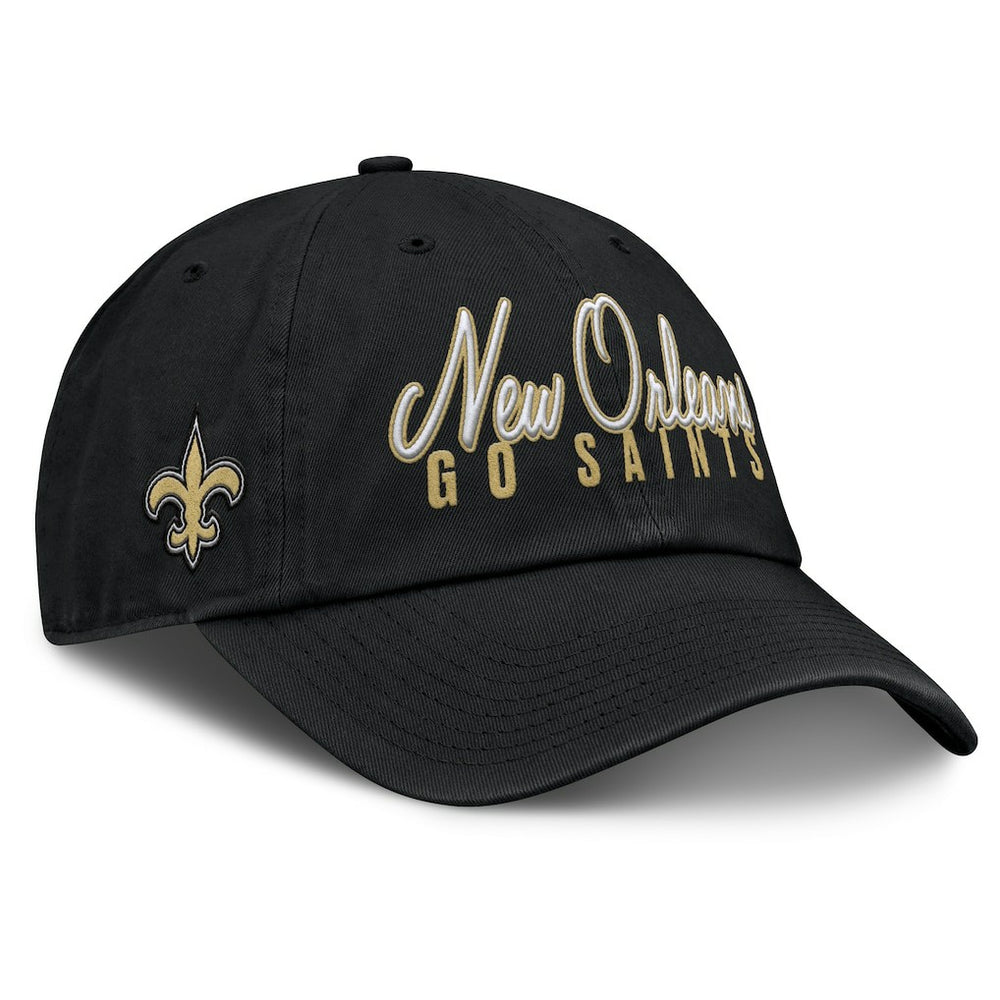 New Orleans Saints Women's Moxie Adjustable Hat Black | Fanatics