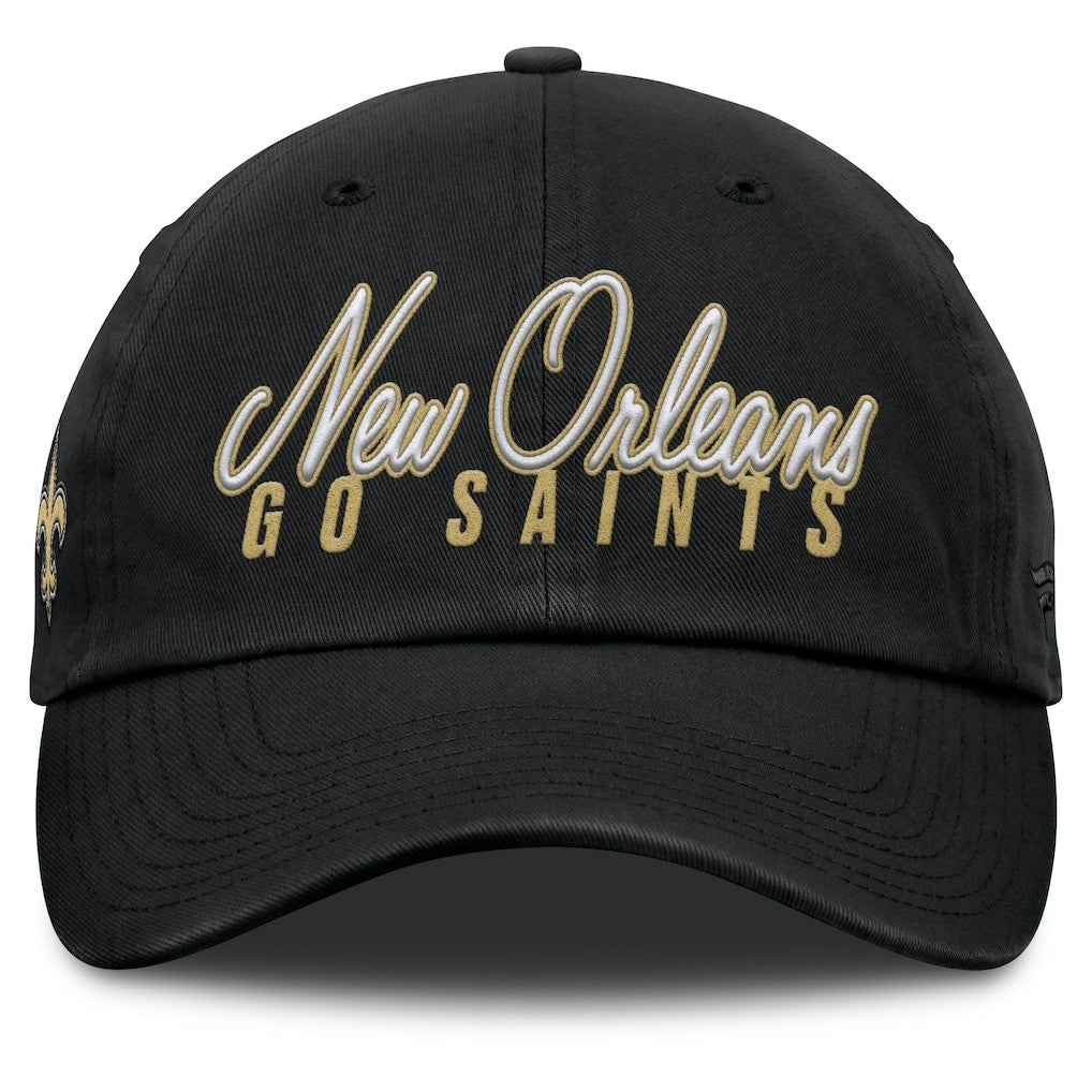 New Orleans Saints Women's Moxie Adjustable Hat Black | Fanatics