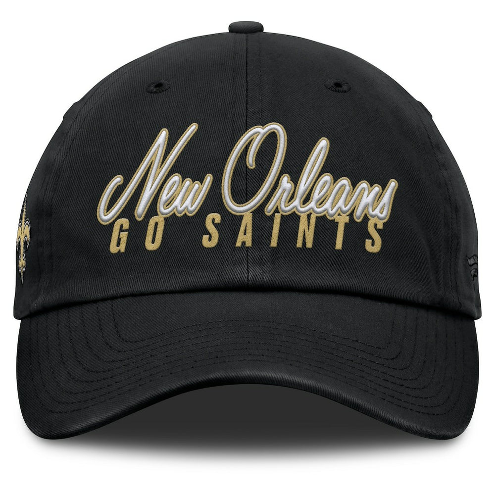 New Orleans Saints Women's Moxie Adjustable Hat Black | Fanatics