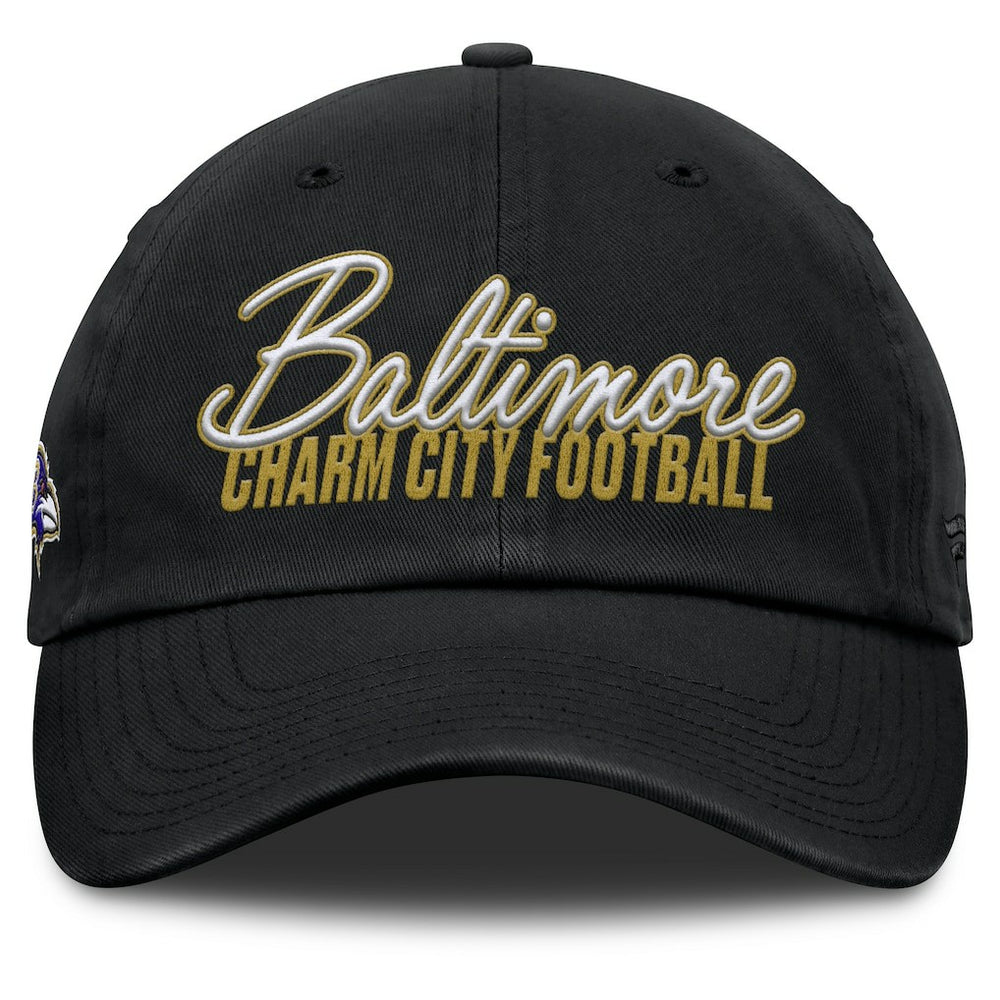 Baltimore Ravens Women's Moxie Adjustable Hat Black | Fanatics
