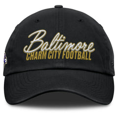 Baltimore Ravens Women's Moxie Adjustable Hat Black | Fanatics