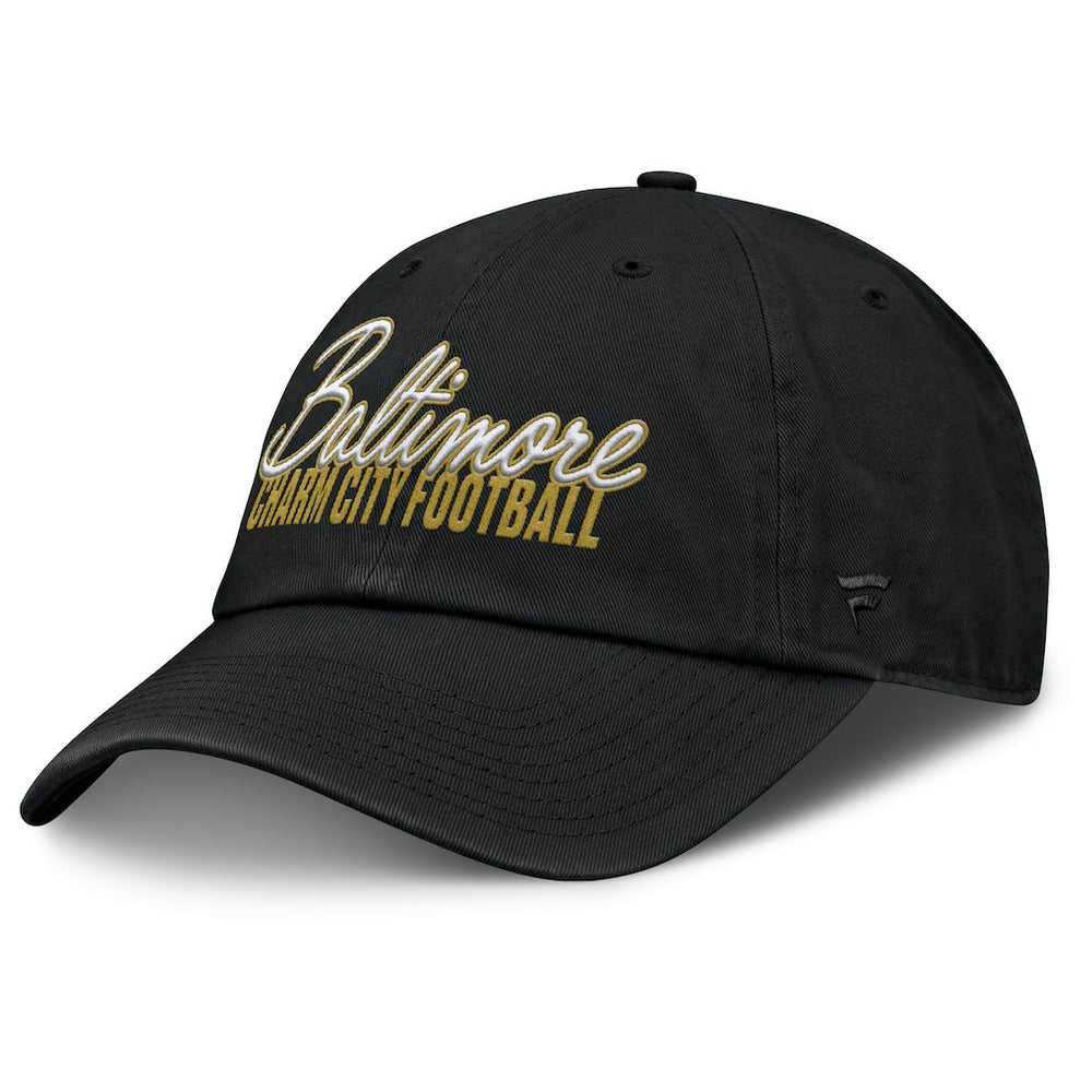 Baltimore Ravens Women's Moxie Adjustable Hat Black | Fanatics