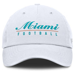 Miami Dolphins Women's Harmony Adjustable Hat White | Fanatics