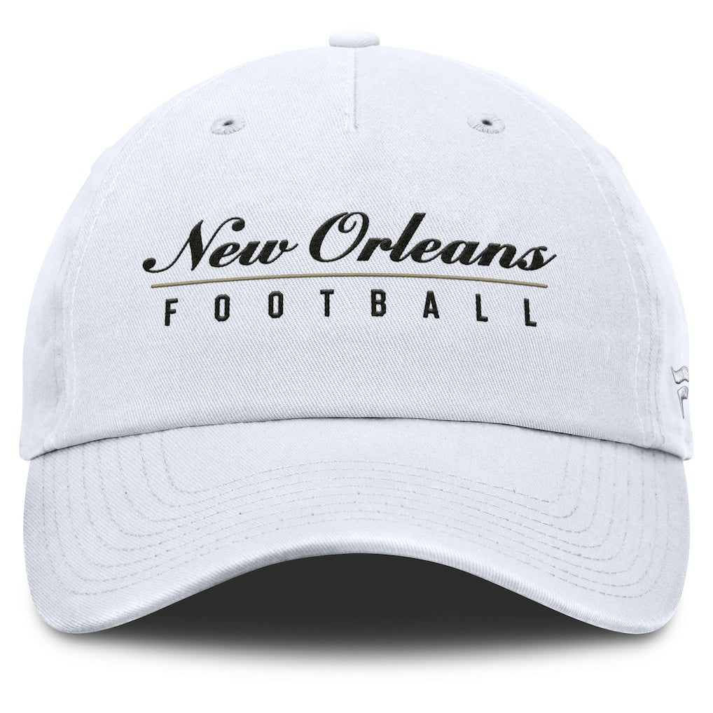 New Orleans Saints Women's Harmony Adjustable Hat White | Fanatics
