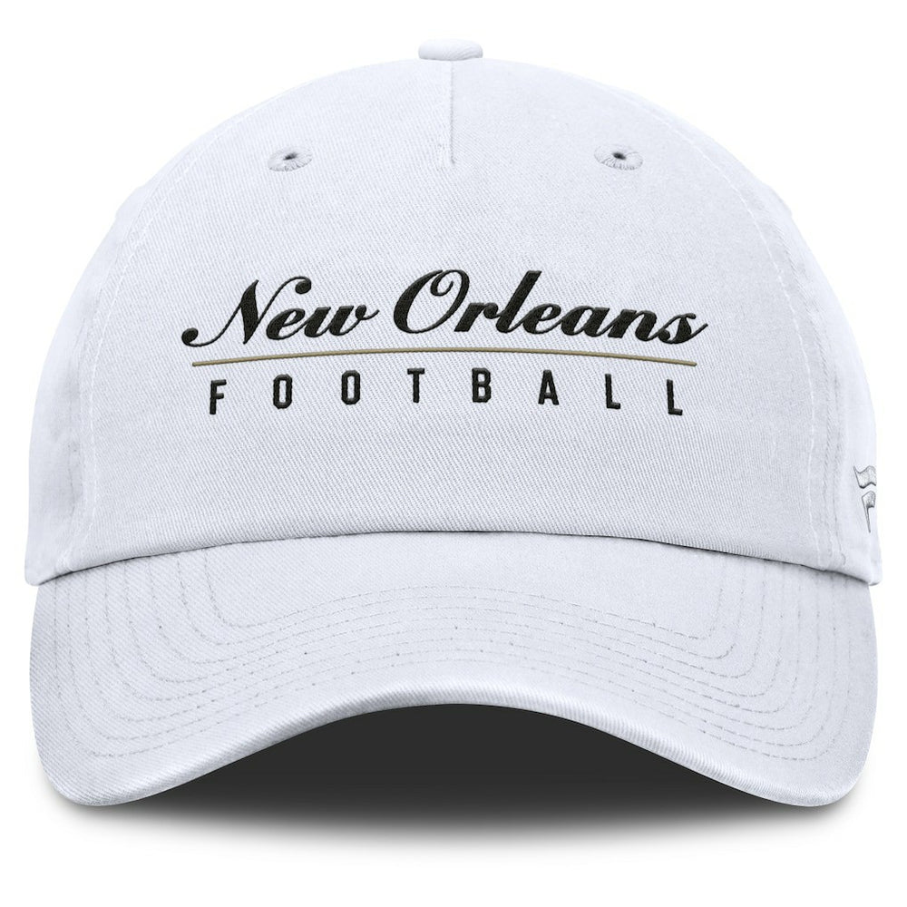 New Orleans Saints Women's Harmony Adjustable Hat White | Fanatics