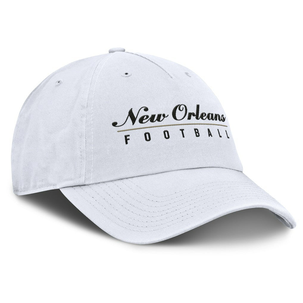 New Orleans Saints Women's Harmony Adjustable Hat White | Fanatics