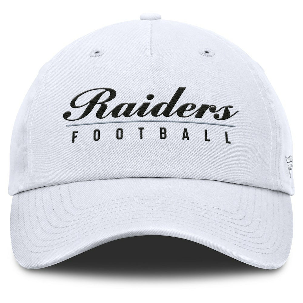 Las Vegas Raiders Women's Harmony Adjustable Hat White | Fanatics