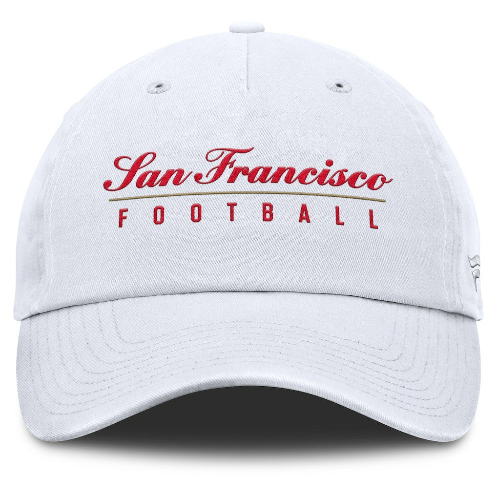 San Francisco 49ers Women's Harmony Adjustable Hat White | Fanatics