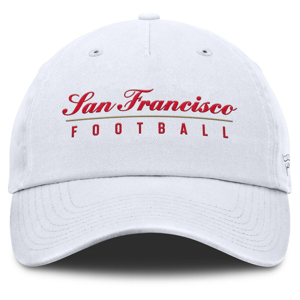 San Francisco 49ers Women's Harmony Adjustable Hat White | Fanatics