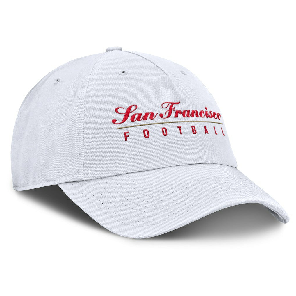 San Francisco 49ers Women's Harmony Adjustable Hat White | Fanatics