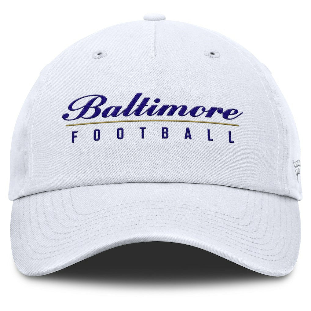 Baltimore Ravens Women's Harmony Adjustable Hat White | Fanatics