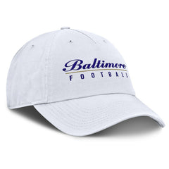 Baltimore Ravens Women's Harmony Adjustable Hat White | Fanatics