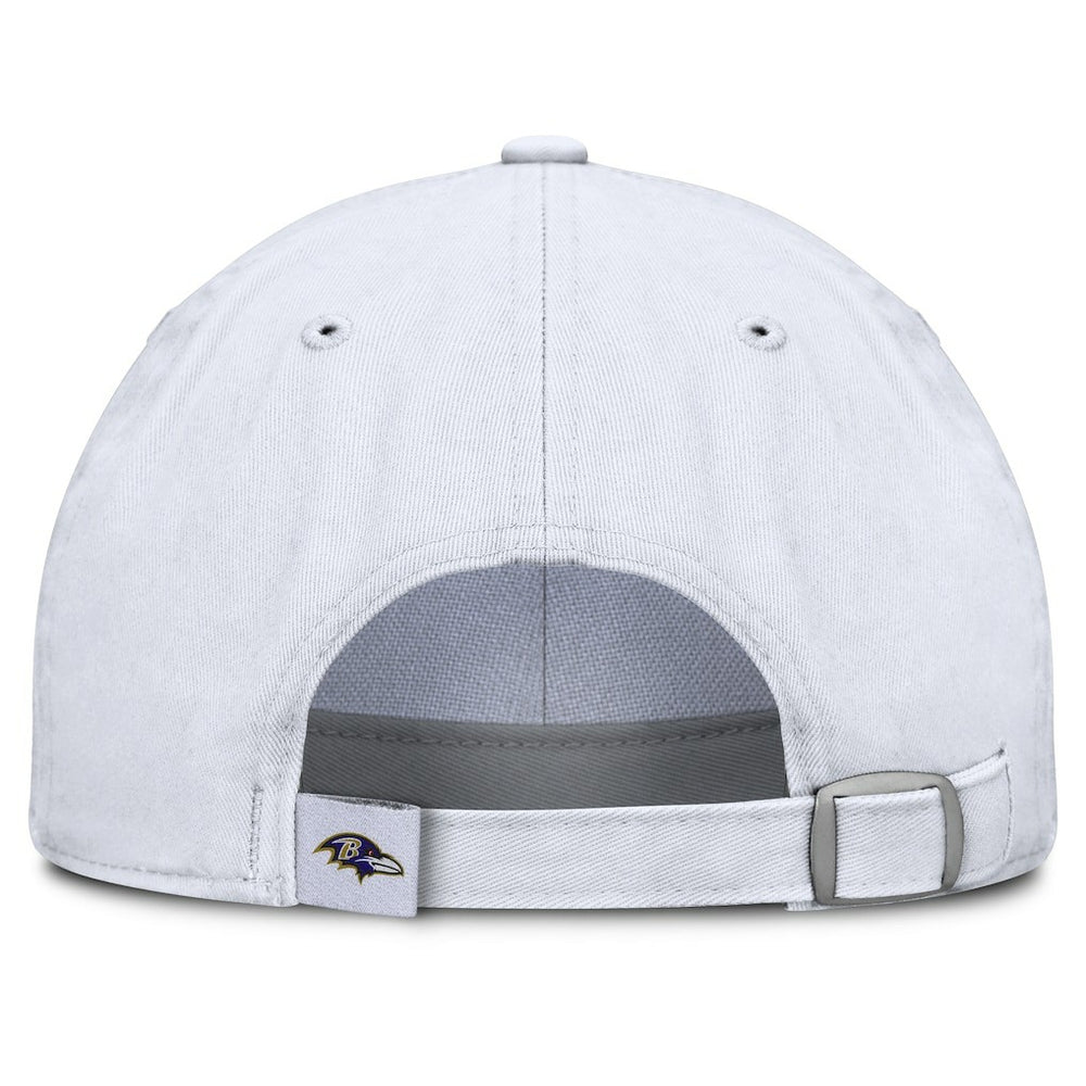 Baltimore Ravens Women's Harmony Adjustable Hat White | Fanatics