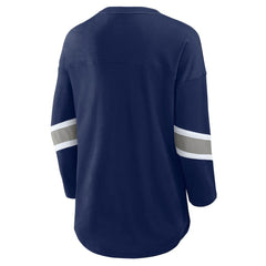 Dallas Cowboys Women's Redzone 3/4-Sleeve T-Shirt Navy | Fanatics