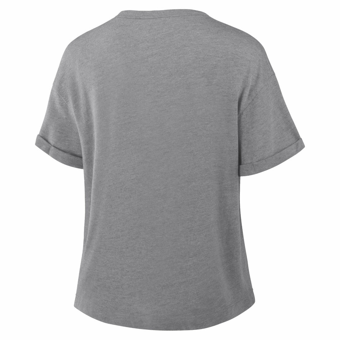 Dallas Cowboys Women's Pennant Wave Tribute Tri-Blend Boxy T-Shirt Heather Gray | Fanatics