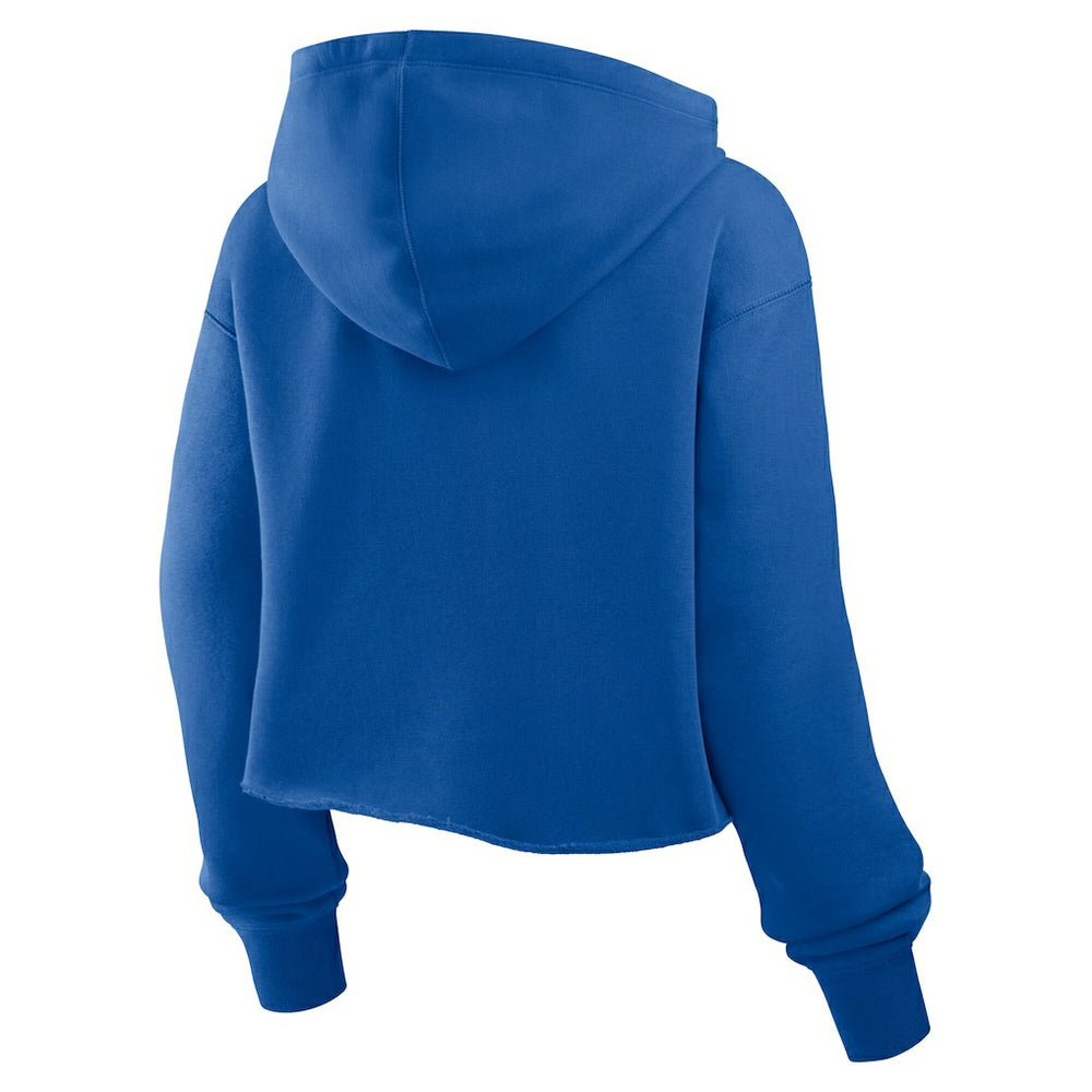 Dallas Cowboys Women's Oversized Hometown Heritage Cropped Hoodie Royal | Fanatics