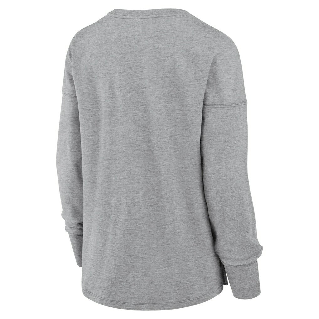 Dallas Cowboys Women's Hometown Legacy Long Sleeve T-Shirt Heather Gray | Fanatics