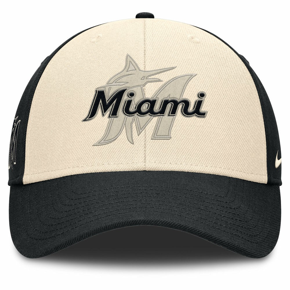 Miami Marlins Nike Statement Club Performance Adjustable Hat - MLB