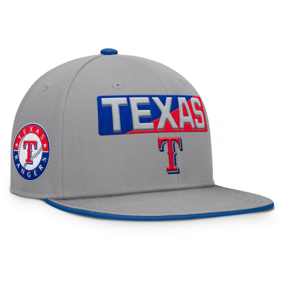 Texas Rangers Fanatics Punchout Snapback Hat - MLB